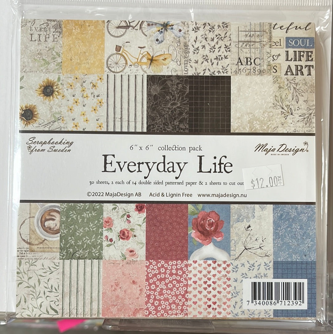 Maja Design - Everyday Life - 6x6 Paper Pad