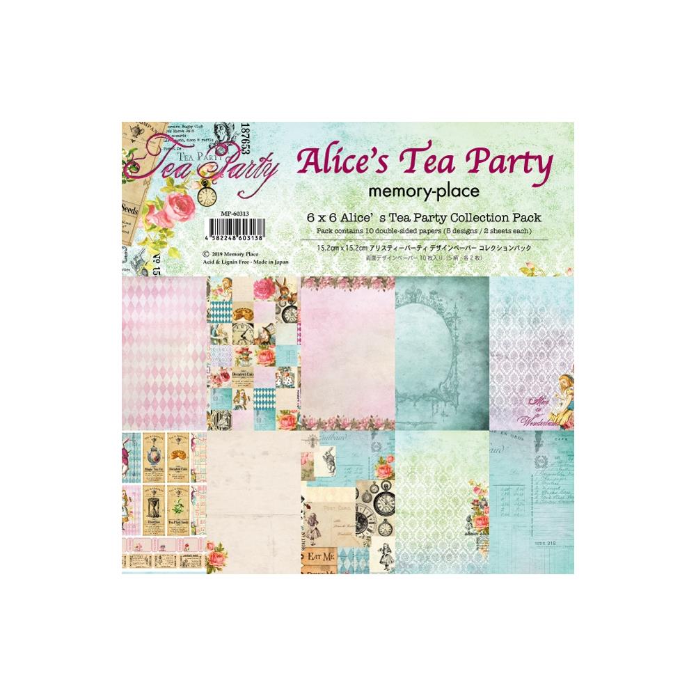 Memory Place - Alice’s Tea Party - 6x6 Collection Pack