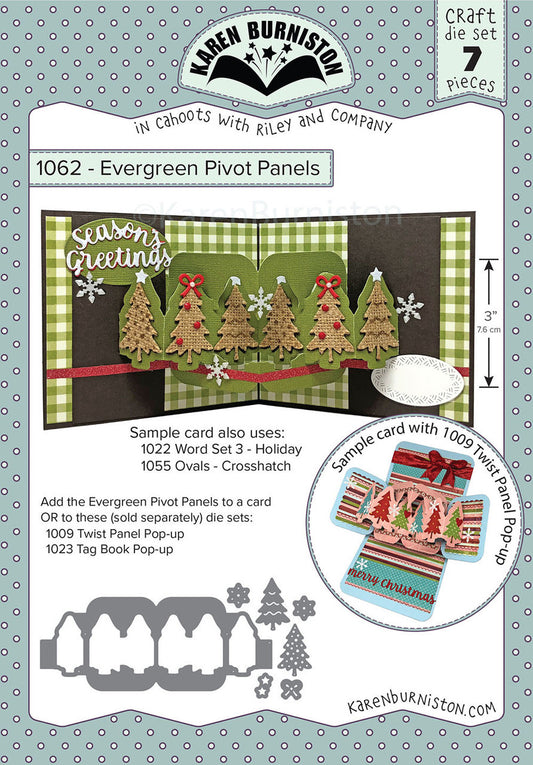 1062 Karen Burniston - Evergreen Pivot Panels