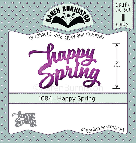 1084 Karen Burniston - Happy Spring