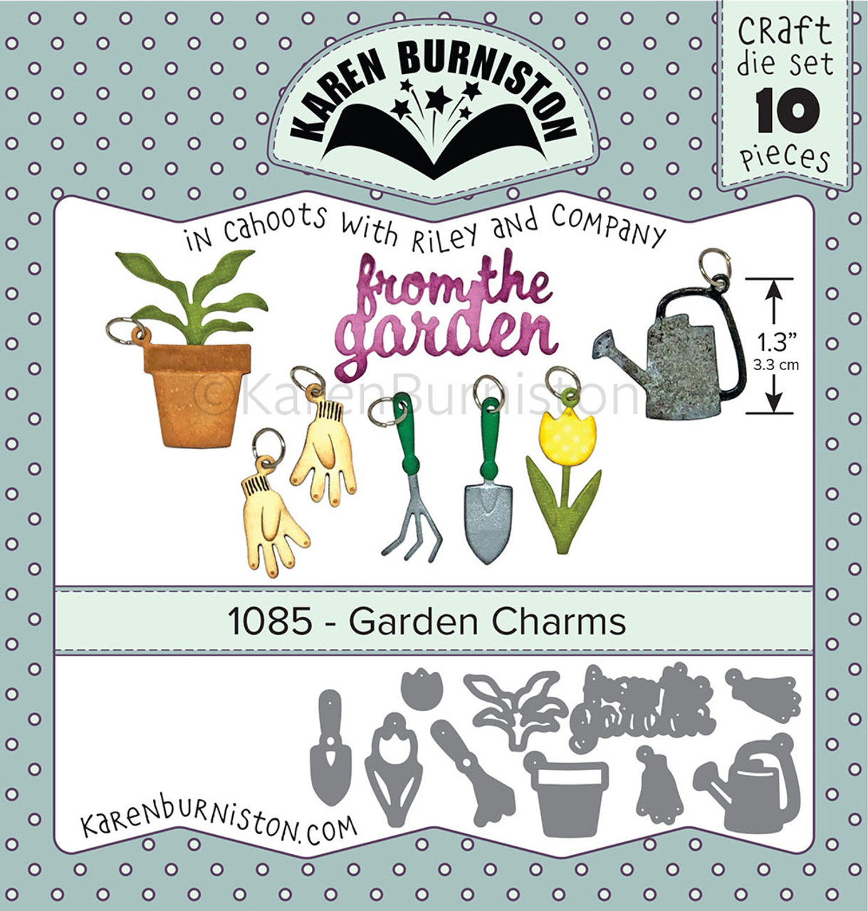 1085 Karen Burniston - Garden Charms