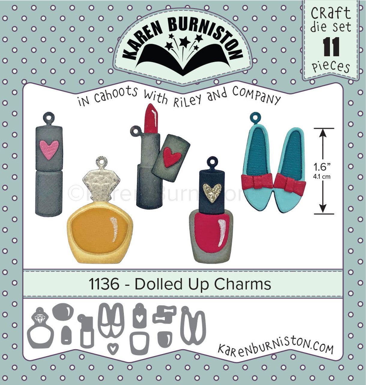 1136 Karen Burniston - Dolled Up Charms