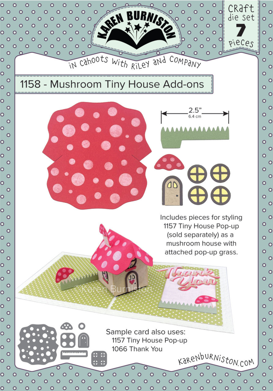 1158 Karen Burniston - Mushroom Tiny House Add-on