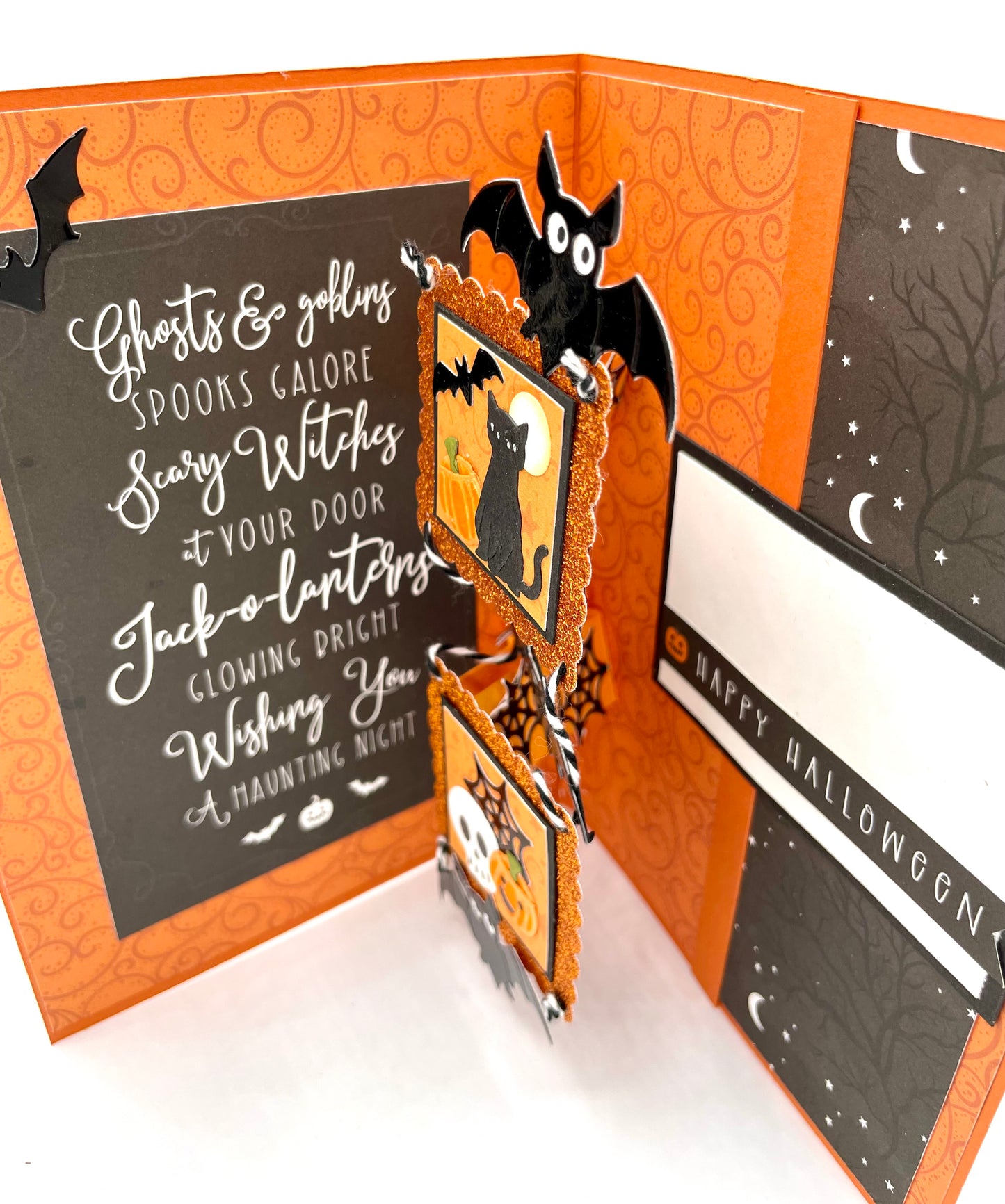 Karen Burniston - Card Kits - Upsy Daisy Halloween Card