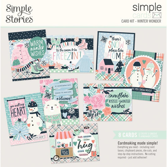 Simple Stories - Simple Card Kits - Winter Wonder