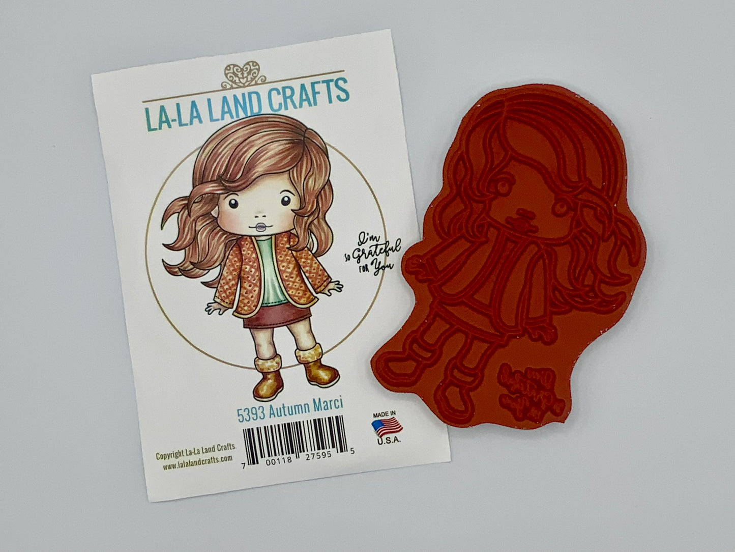 La-La Land Crafts - Rubber Stamps - Autumn Marci