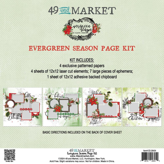 49 & Market - Evergreen Season - Page Kit