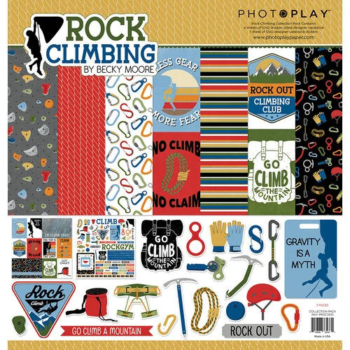 Photo Play - Rock Climbing - 12x12 Collection Pack