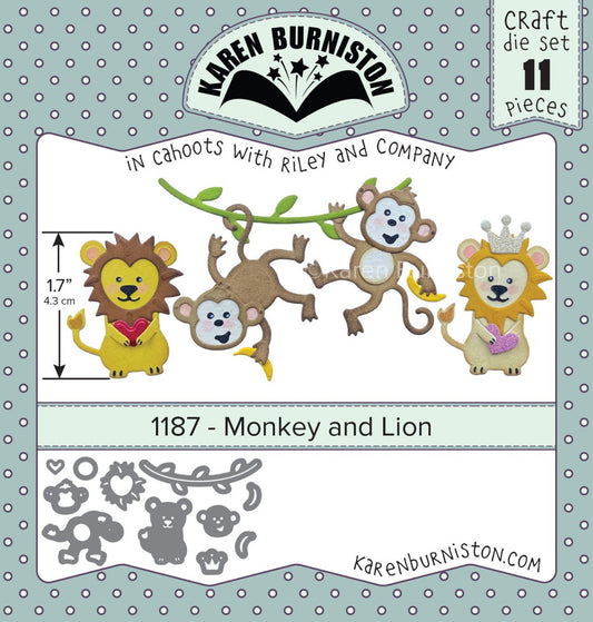 1187 Karen Burniston - Monkey and Lion