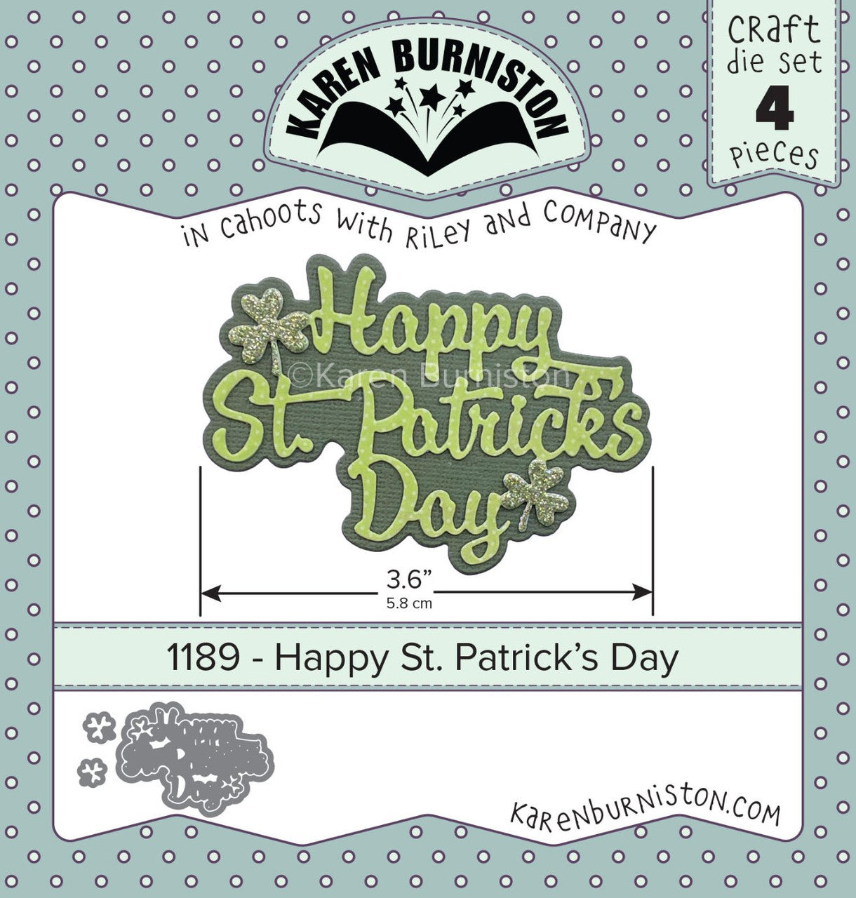 1189 Karen Burniston - Happy St. Patrick's Day