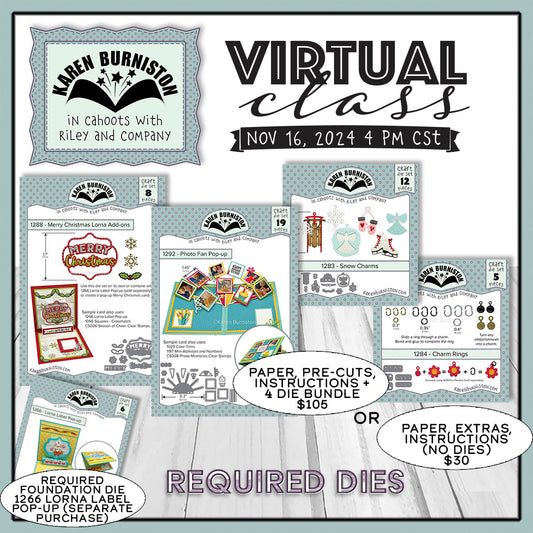 Karen Burniston - November 2024 Virtual Class