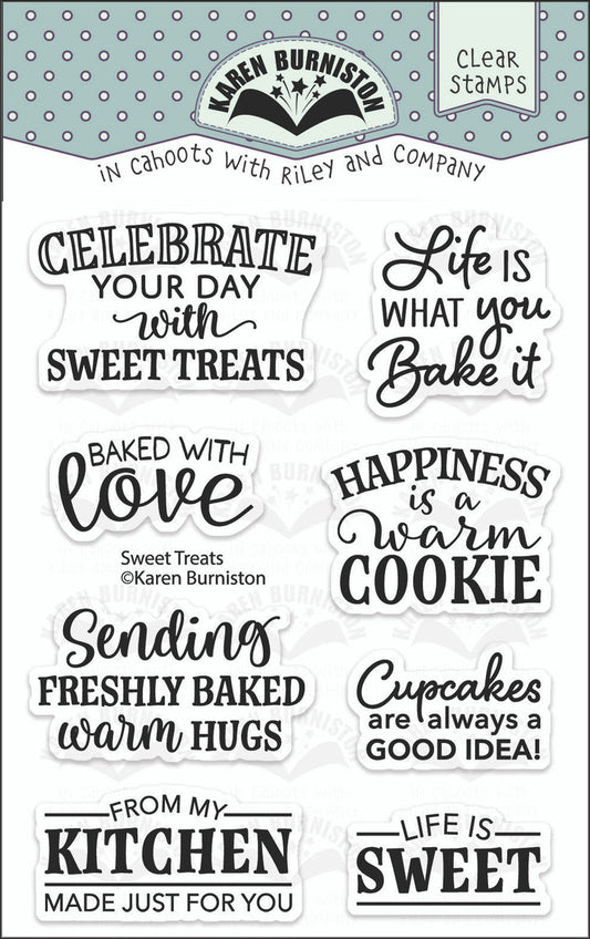 Karen Burniston - Clear Stamps - Sweet Treats