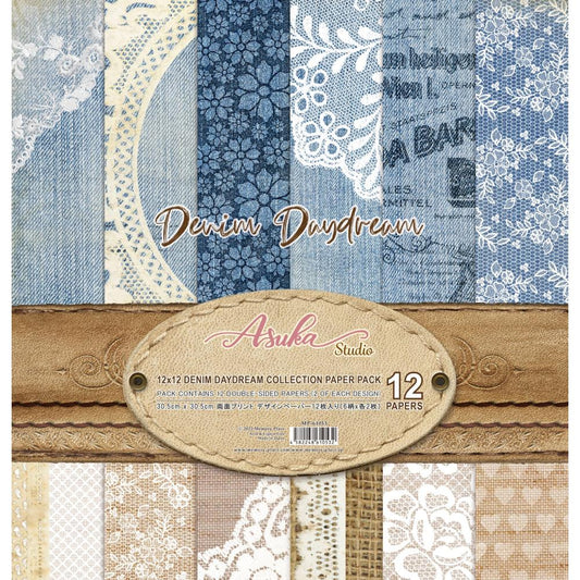 Asuka Studio - Denim Daydream - 12x12 Collection Pack