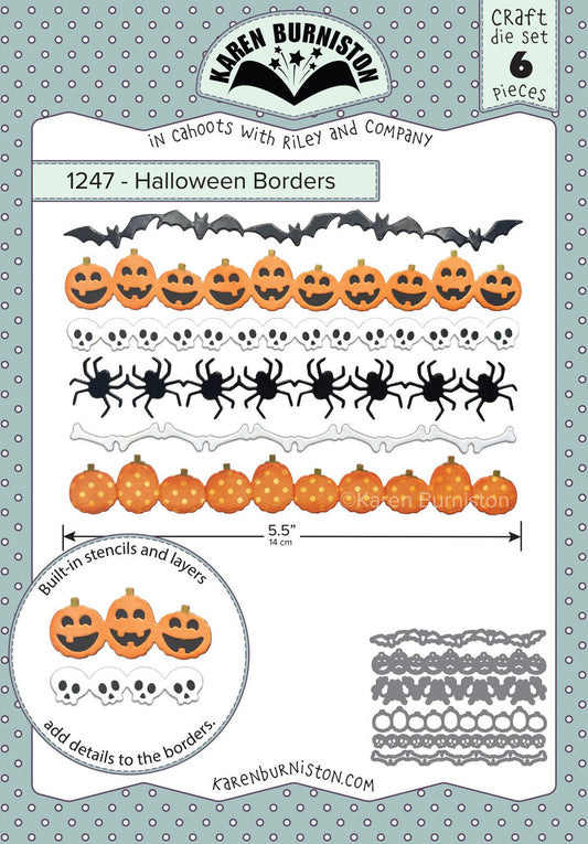 1247 Karen Burniston - Halloween Borders