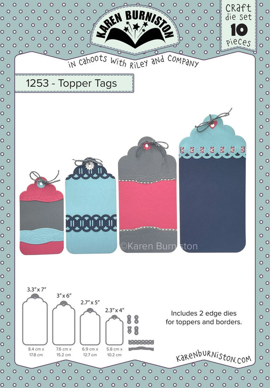 1253 Karen Burniston - Topper Tags