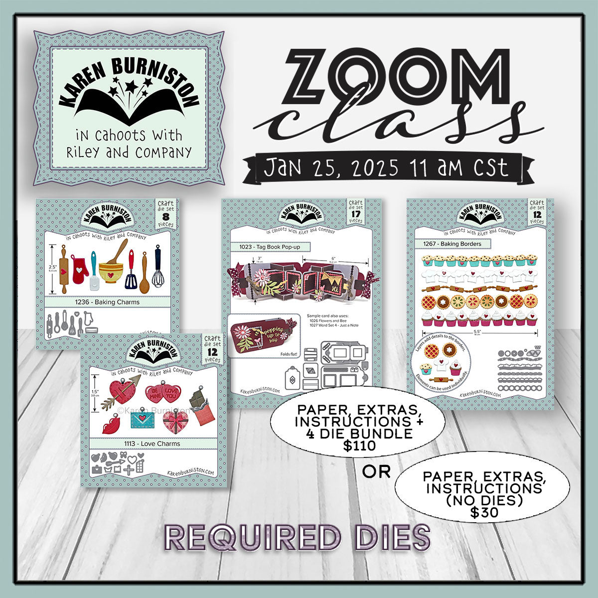 Karen Burniston - January 2025 Zoom Class