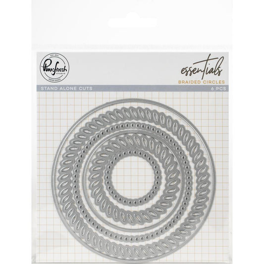 Pinkfresh Studios - Essentials Die Set - Braided Circles