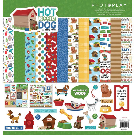 Photo Play - Hot Diggity Dog - 12x12 Collection Kit