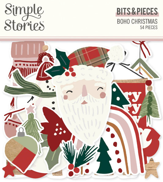 Simple Stories - Boho Christmas - Bits & Pieces