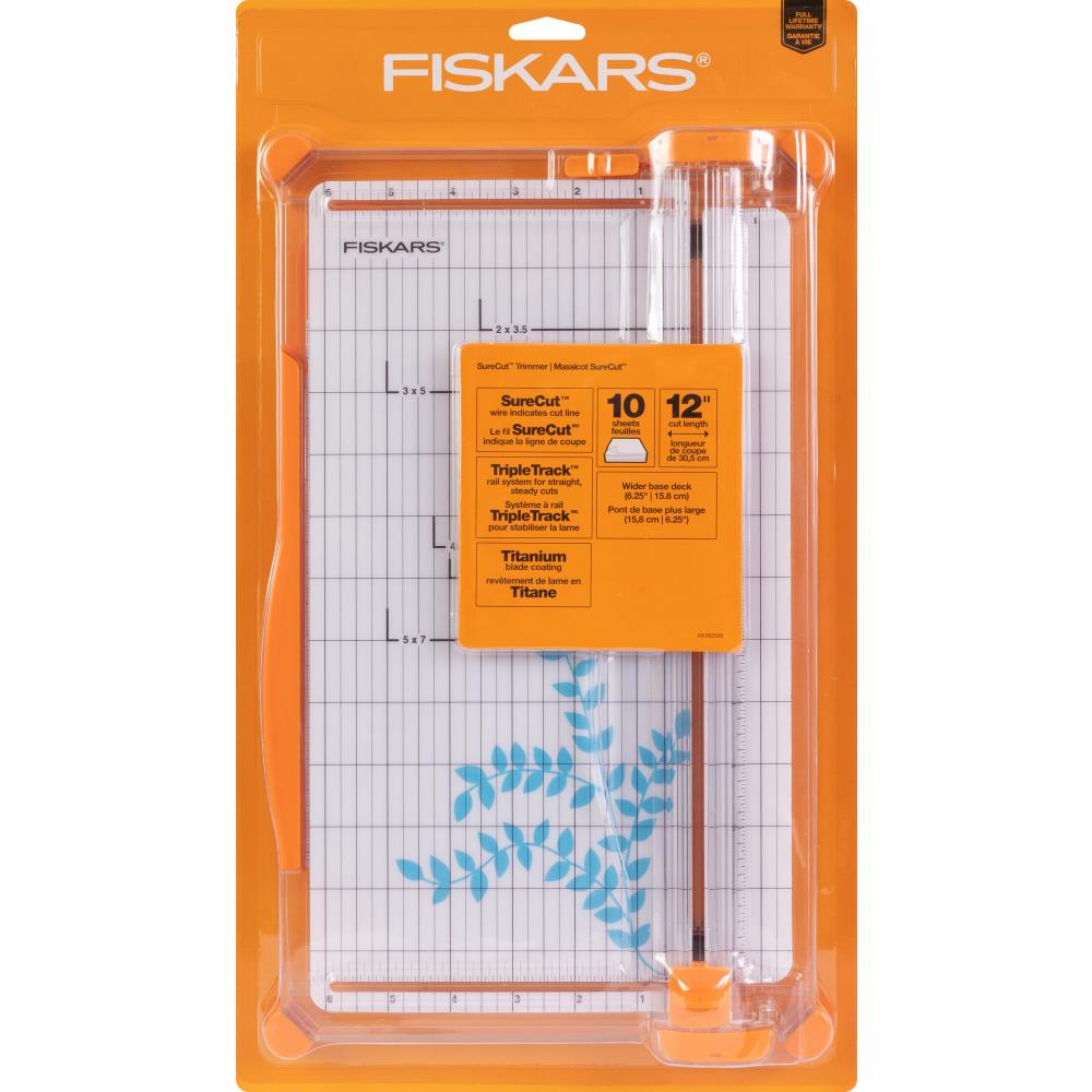 Fiskars SureCut Deluxe Paper Trimmer 12” – Scrapp'n Savvy