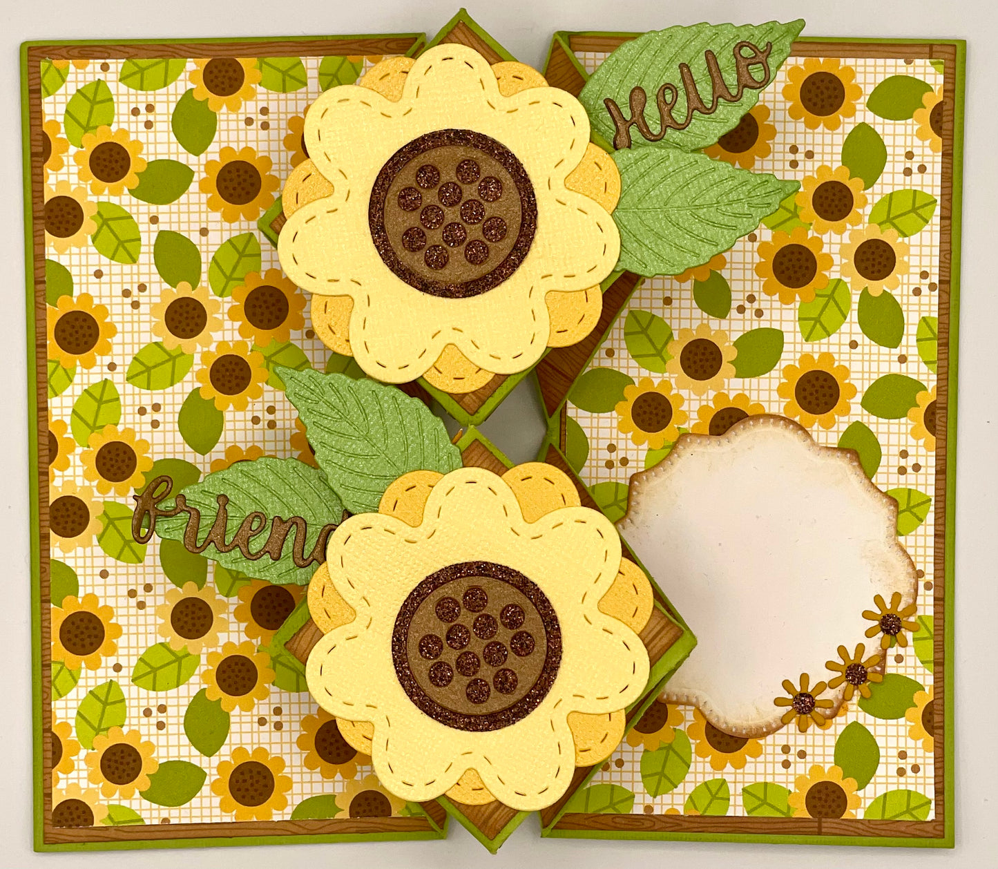 Scrapp’n Savvy - Card Kits - “Hello Friend” Sunflowers