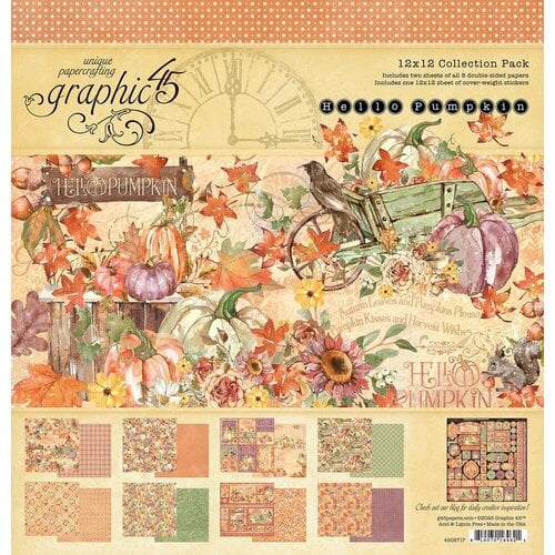 Graphic 45 - Hello Pumpkin - Collection Kit