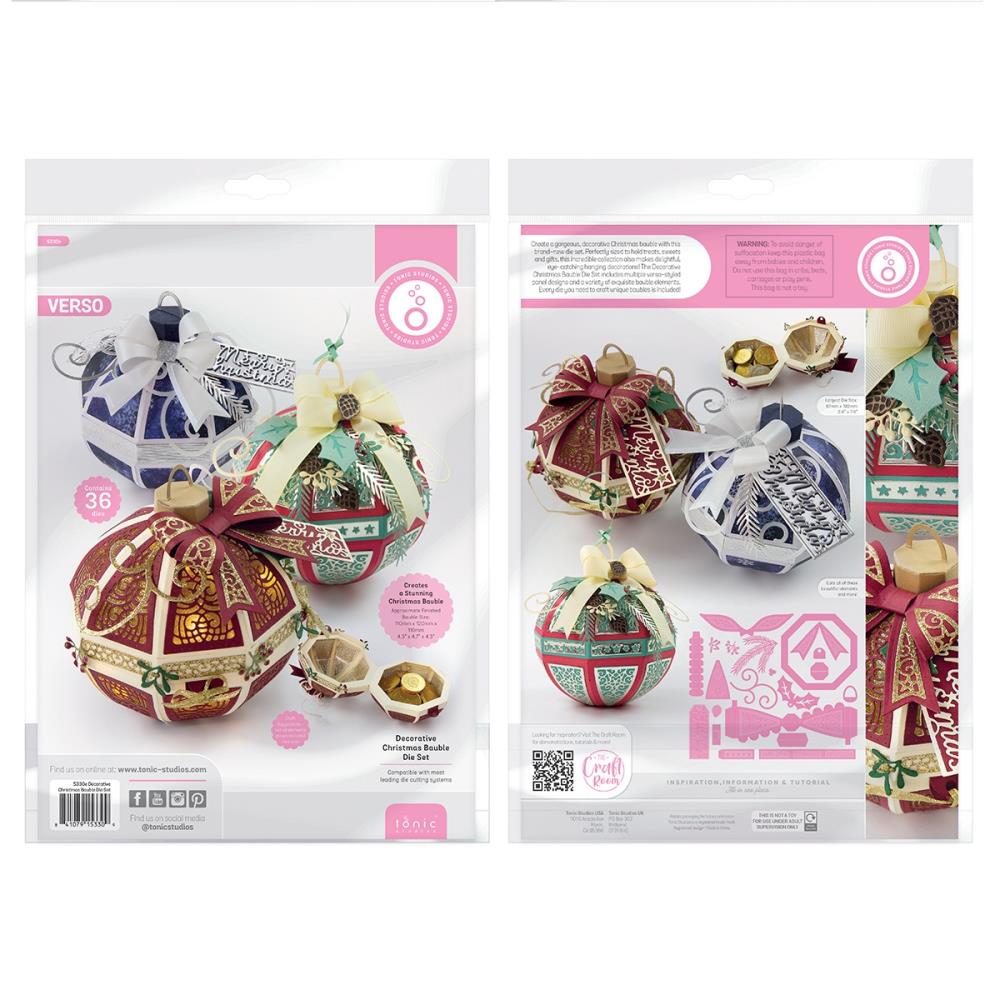 Tonic - Die Set - Decorative Christmas Bauble