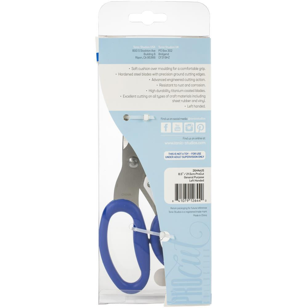 Tonic Studios - Procut Collection - 8.5” Left Hand Precision Scissors