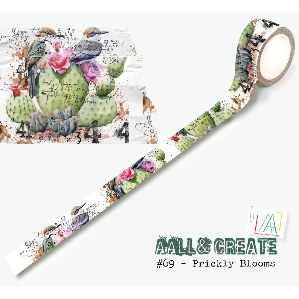 AALL & Create - Washi Tape - Prickly Blooms