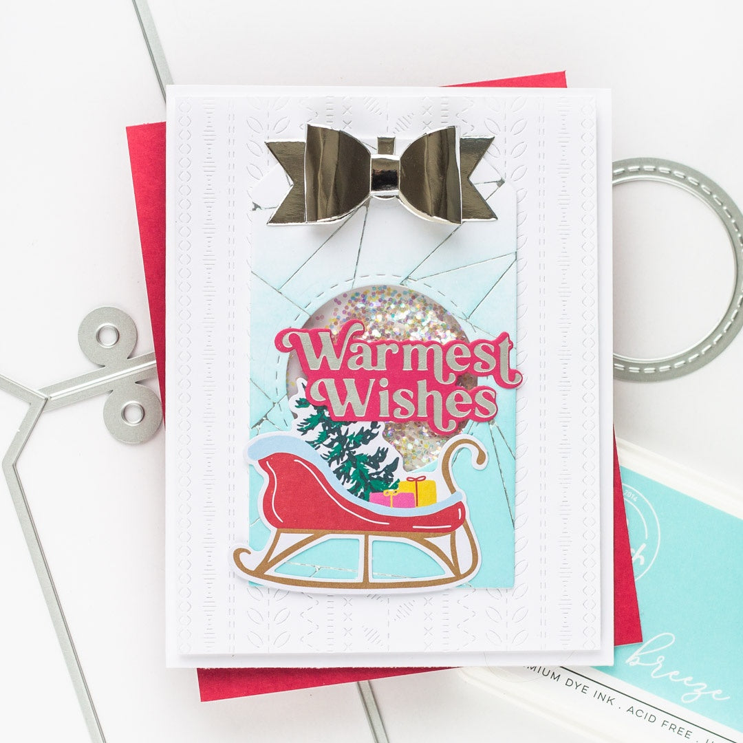 Pinkfresh Studios - Essentials Die Set - Foldable Shaker Tags