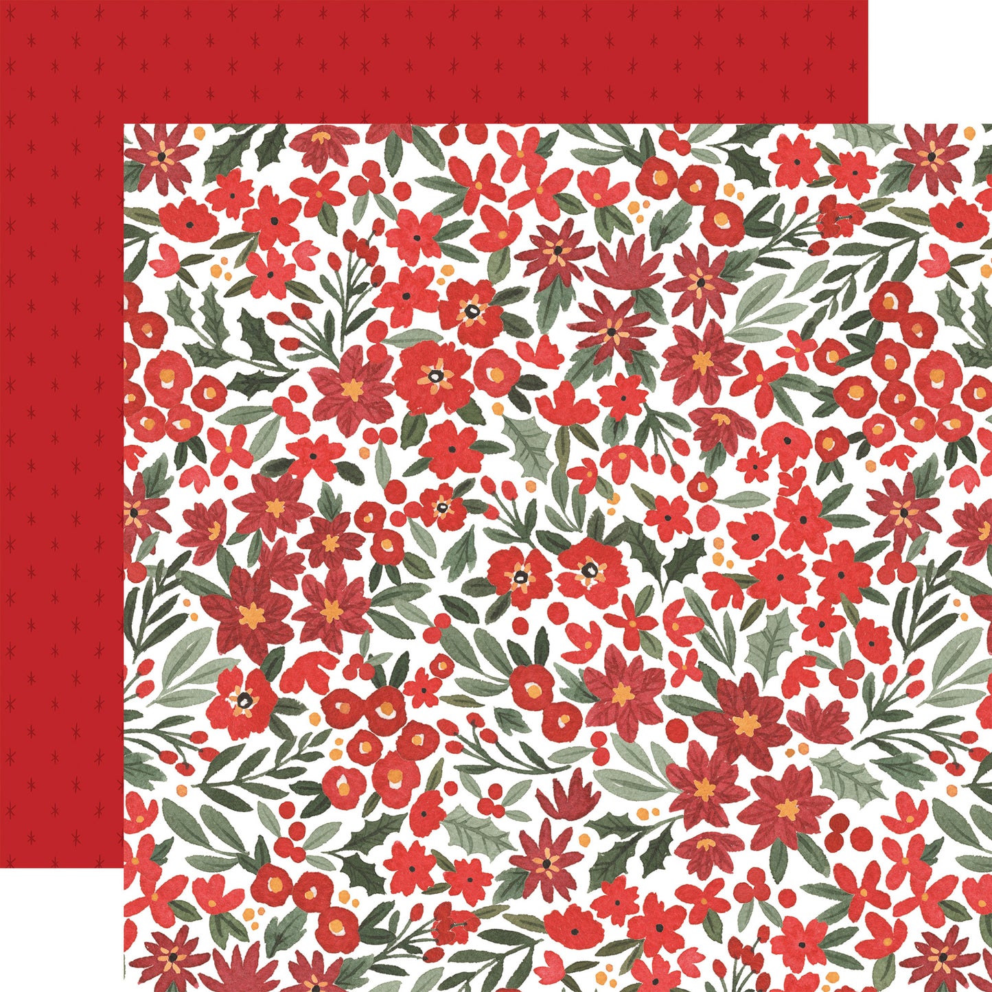 Carta Bella - Happy Christmas - Christmas Floral