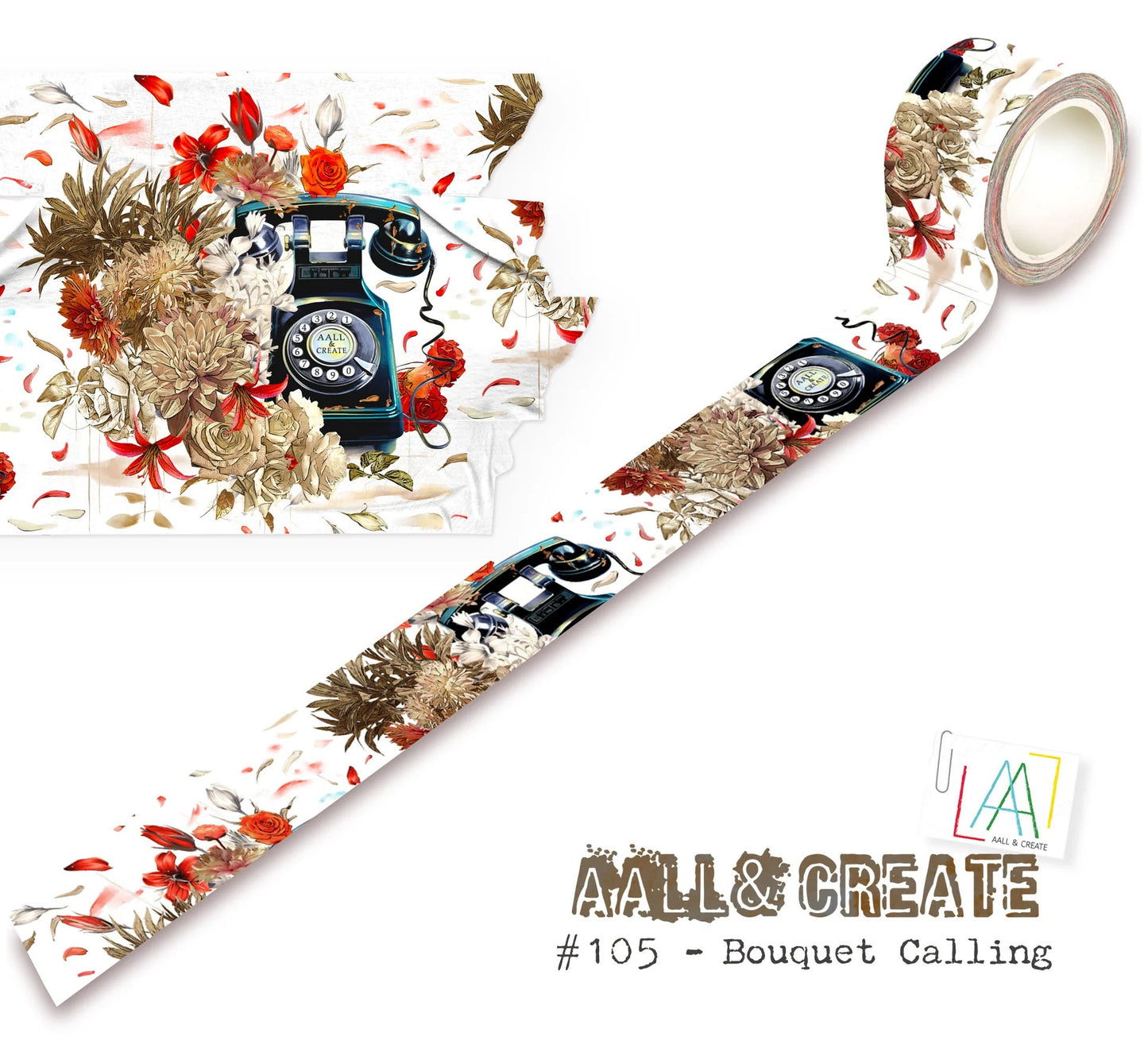 AALL & Create - Washi Tape - Bouquet Calling