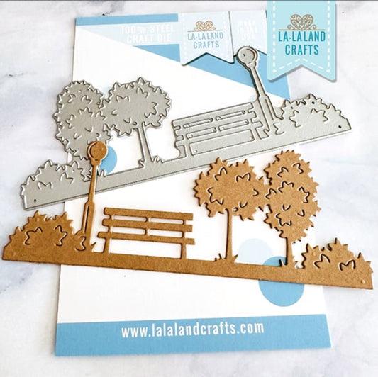 La-La Land Crafts - Steel Dies - Park Border