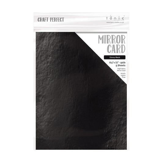 Craft Perfect - Mirror Card - Glossy Black