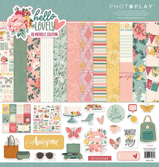 Photo Play - Hello Lovely - Collection Kit