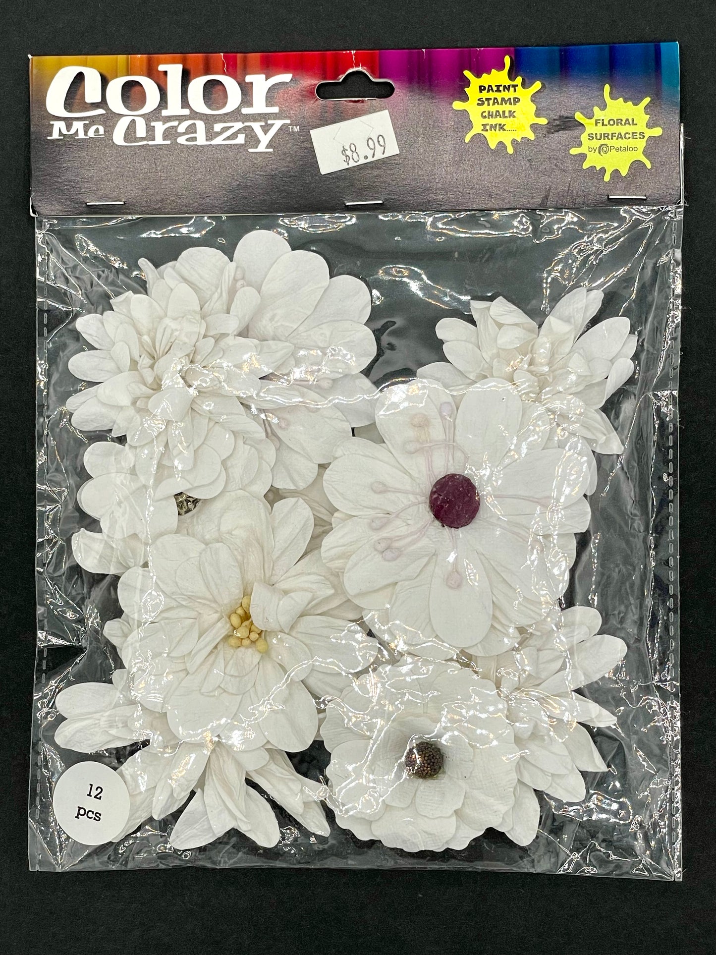 Color Me Crazy - White Assorted Flowers