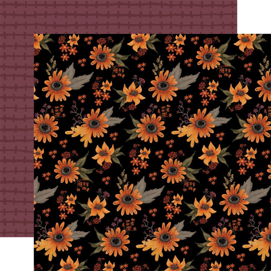 Carta Bella - Halloween - Spooked Sunflowers