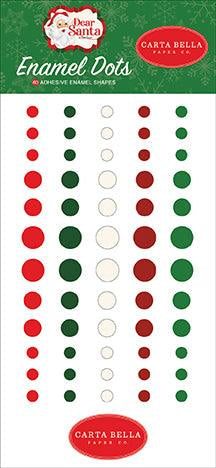 Carta Bella - Enamel Dots - Dear Santa