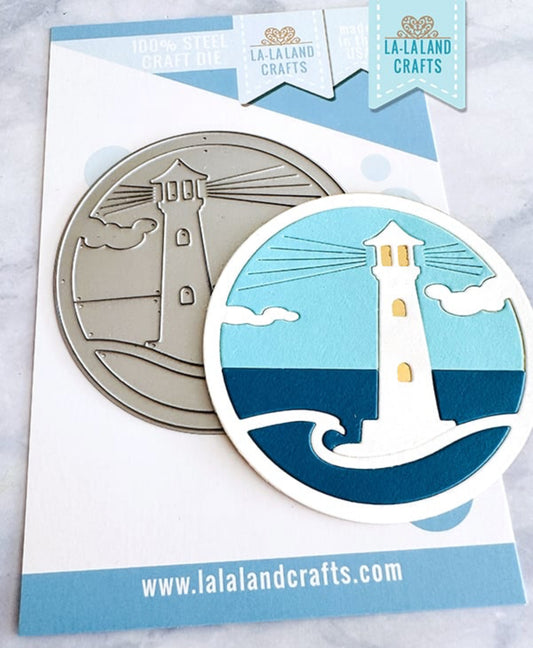 La-La Land Crafts - Steel Dies - Lighthouse Circle