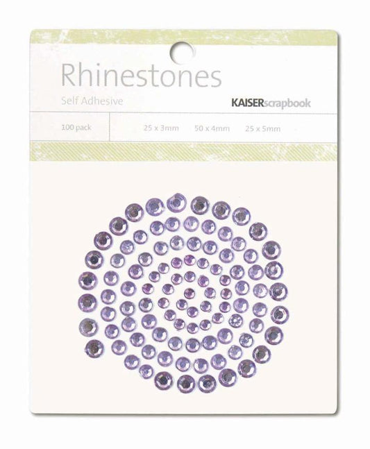 KaiserCraft - Rhinestones - Lilac