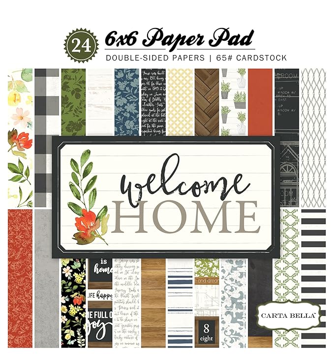 Carta Bella - Welcome Home- 6x6 Paper Pads