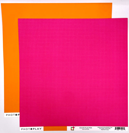 Photo Play - Solids Plus - Solids Plus Pink