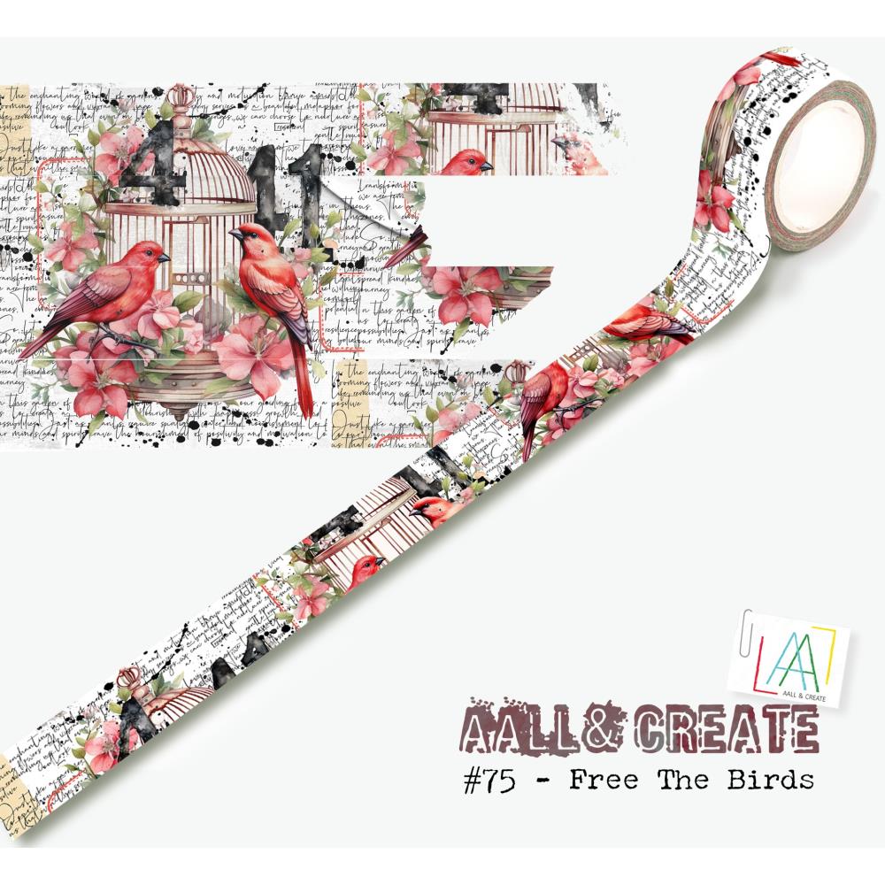 AALL & Create - Washi Tape - Free the Birds