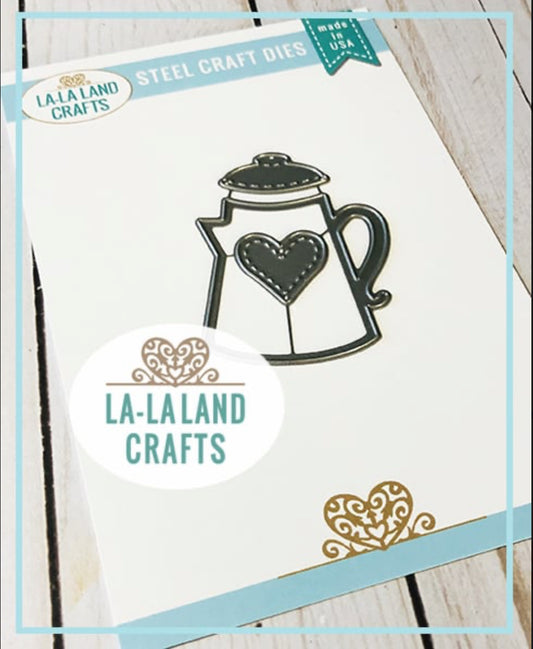 La-La Land Crafts - Steel Dies - Coffee Pot