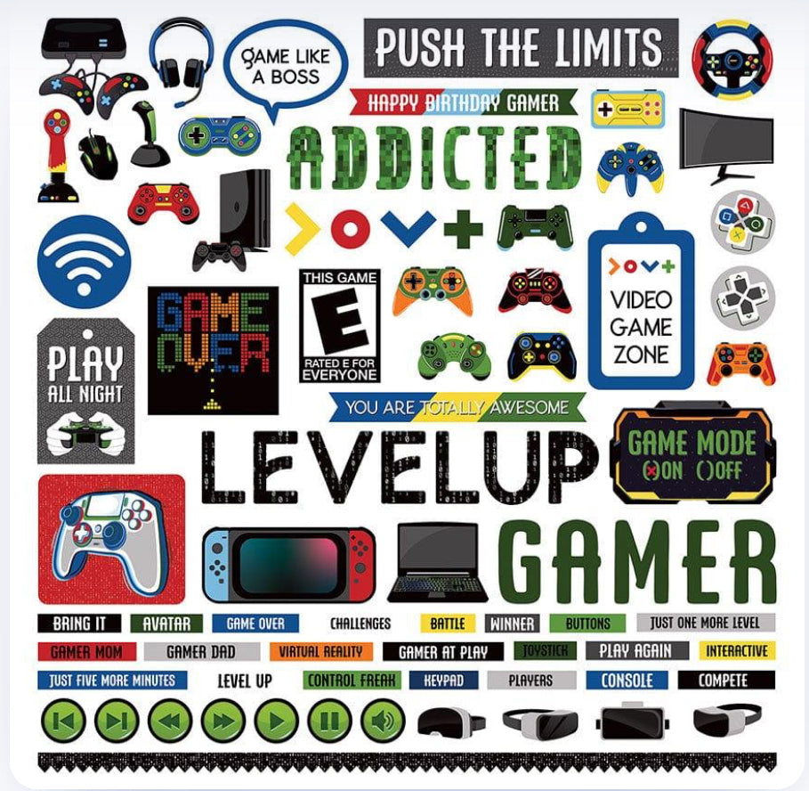 Photo Play “Gamer” Collection Kit