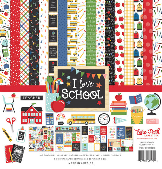 Echo Park - I Love School - Collection Kit