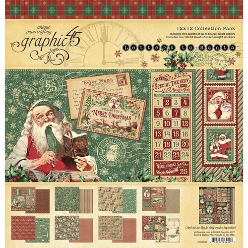 Graphic 45 - Letters To Santa - Collection Kit