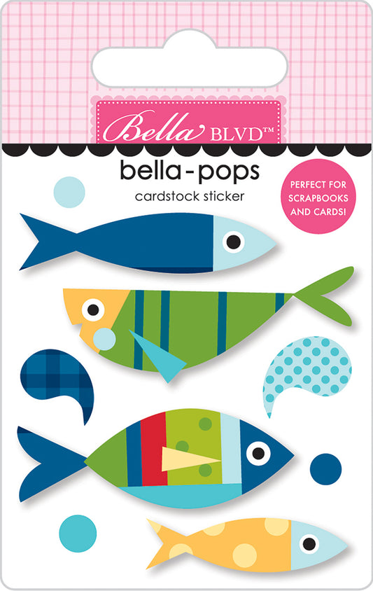 Bella Blvd - Bella-pops Cardstock Stickers - Good Catch