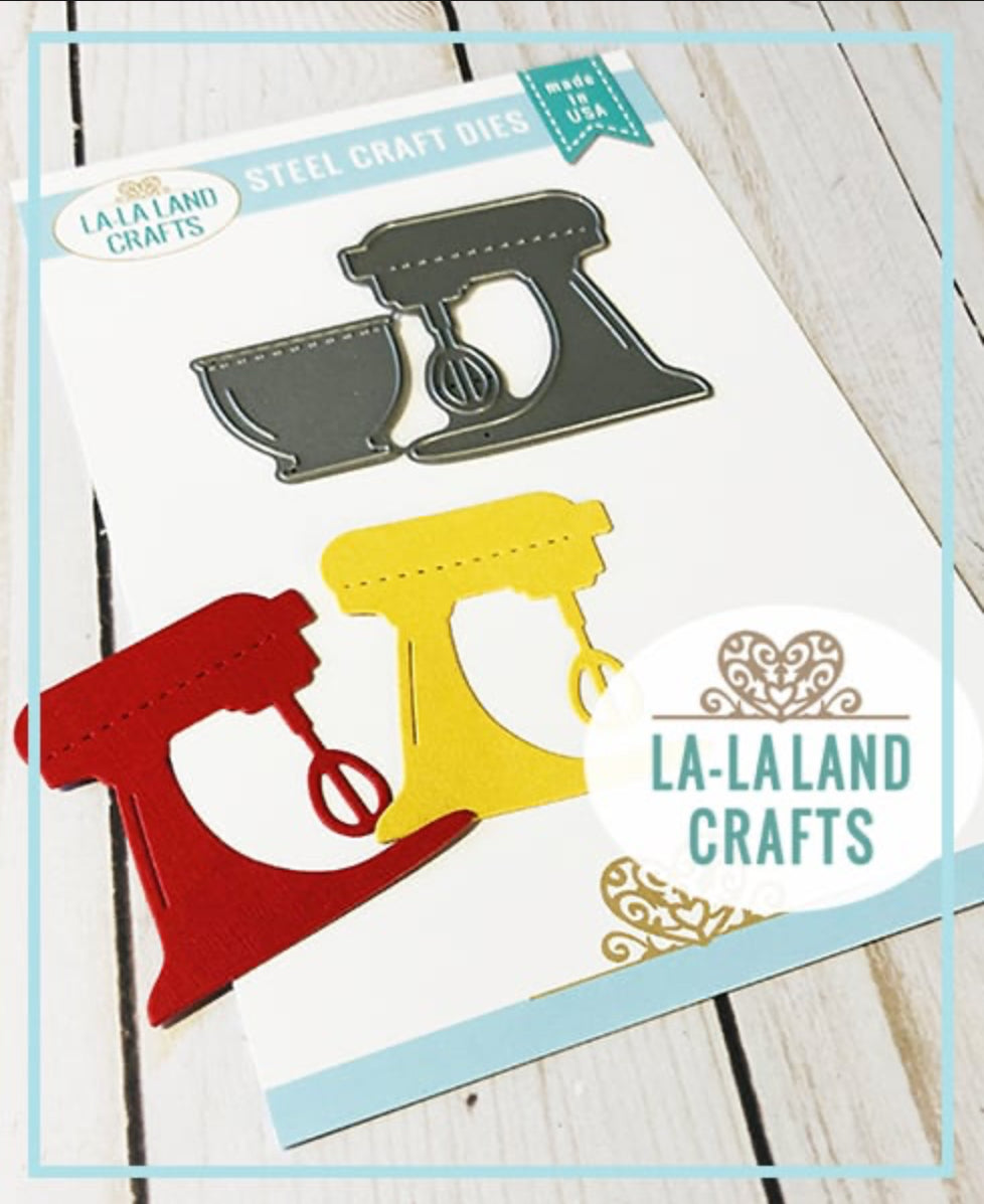 La-La Land Crafts - Steel Dies - Electric Mixer