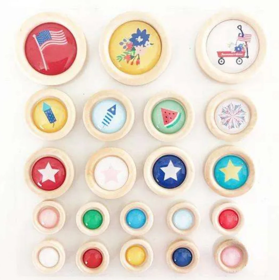 Fancy Pants Designs - Hometown Summer - Designer Buttons